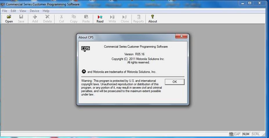 Customer programming software cps download software